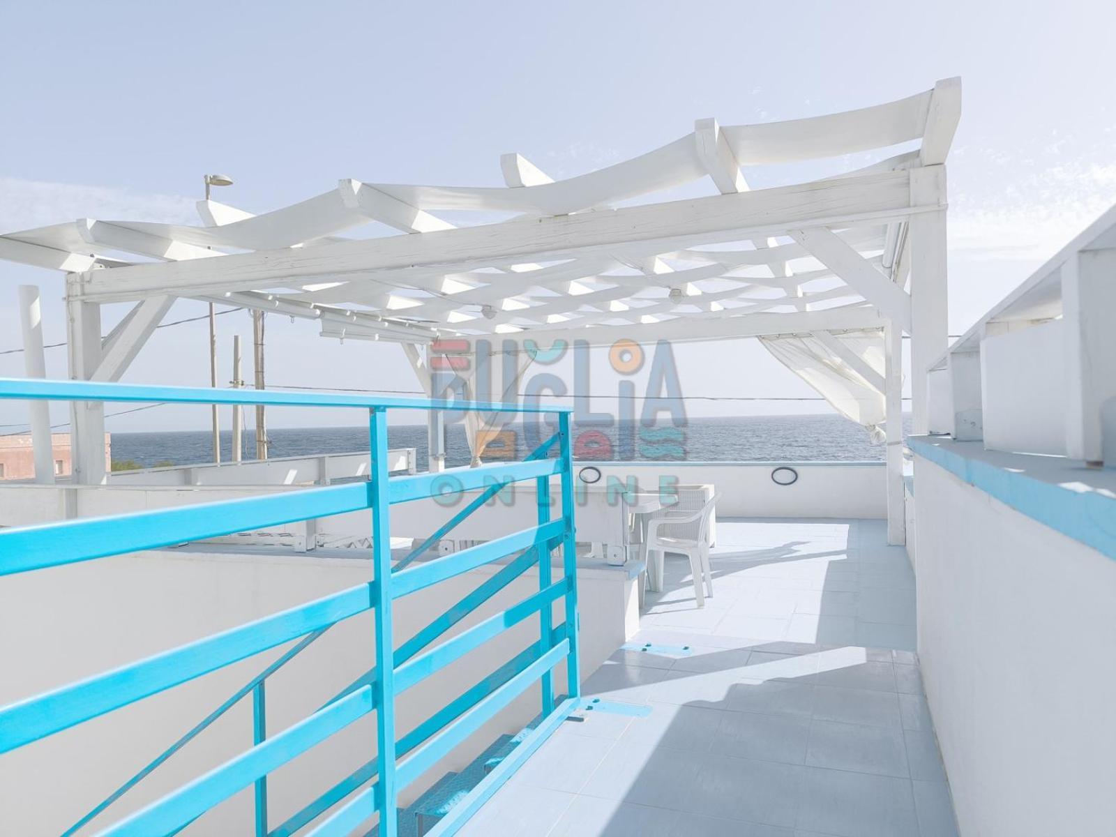 Bilocale Blue House Fronte Mare, A Posto Rosso Apartment Capilungo Exterior photo